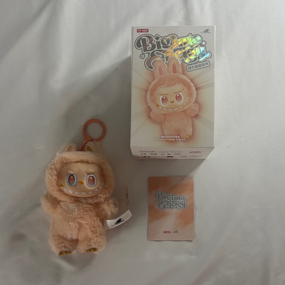 Orange (happiness) big energy Labubu